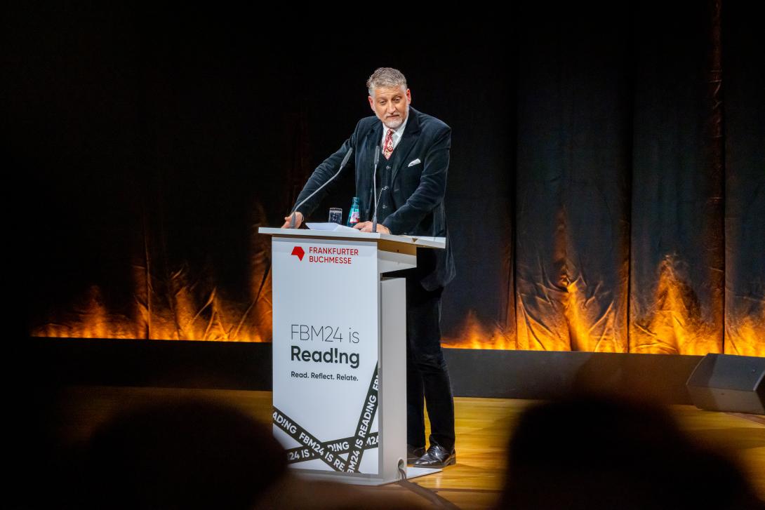 Opening Ceremony of Frankfurter Buchmesse and Italy Guest of Honour Pavilion 2024