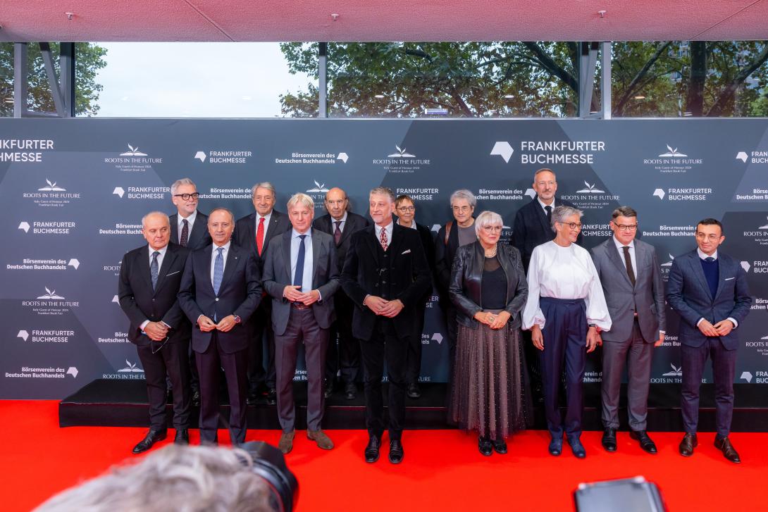 Opening Ceremony of Frankfurter Buchmesse and Italy Guest of Honour Pavilion 2024