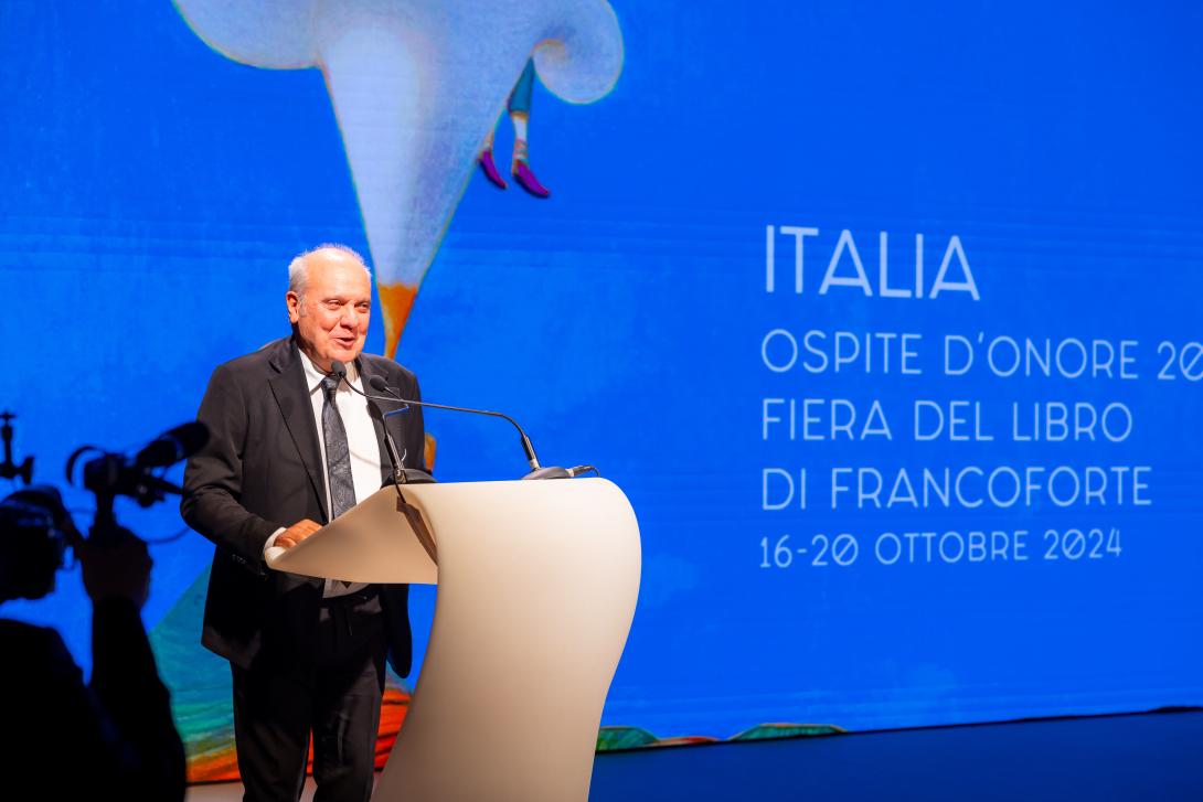 Opening Ceremony of Frankfurter Buchmesse and Italy Guest of Honour Pavilion 2024